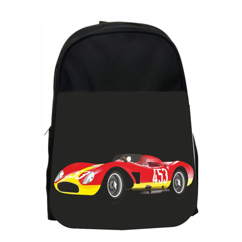 Accessory Avenue Boys Backpacks Racecar Race Car Kids PreSchool Backpack