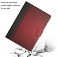 thumbnail image 4 of Dteck Smart Case for iPad Pro 11-inch 2021/2020/2018,iPad Air 5th/4th Gen Magnetic Leather Card Holder Wallet Automatic Wake/Sleep Case Shockproof Kickstand Cover,Red, 4 of 7