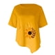 thumbnail image 4 of Blusa con bolsillo y estampado de solapa con botones de manga larga informal para mujer Pompotops hfajkhk137051, 4 of 4