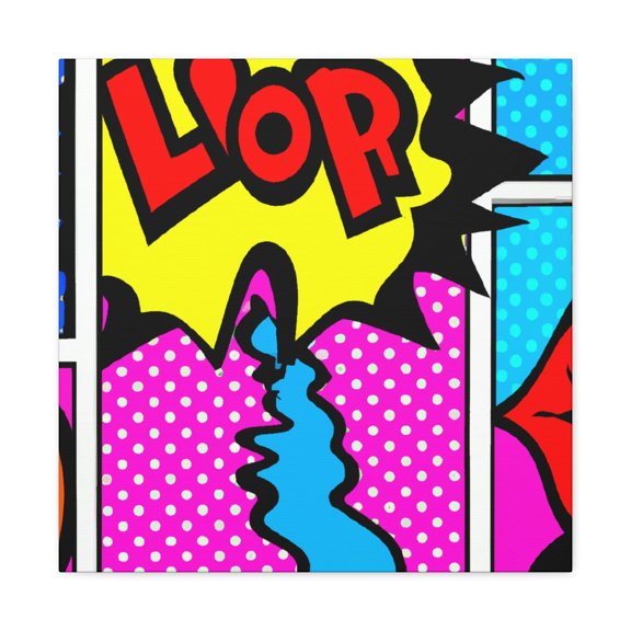 Flowering Pop Utopia - Canvas