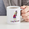 thumbnail image 4 of CafePress - Crazy Book Lady Mug - 11 oz Ceramic Mug - Novelty Coffee Tea Cup, 4 of 4