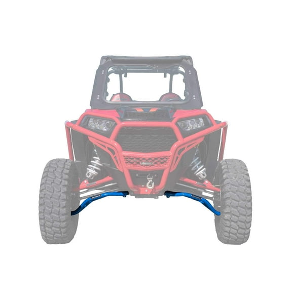 SuperATV Arched Lower A Arms for 2016-2021 Polaris RZR XP Turbo/XP 4 Turbo - LOWER Arm - Voodoo/Velocity Blue