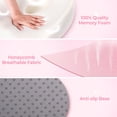 thumbnail image 5 of Donut Pillow Hemorrhoids Scientific Center Hole and Tailbone Cutout, Hemorrhoid & Postpartum Cushion for Men and Women, Helps Ease Discomfort from Tailbone, Sciatica,Hemorrhoids, Pregnancy(Pink), 5 of 9