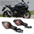 thumbnail image 3 of Clignotant LED de moto 12 V, remplacement pour Honda CBR500 CBR650 CTX700 CRF250L NC700 750 MSX12, marron foncé, 3 of 4
