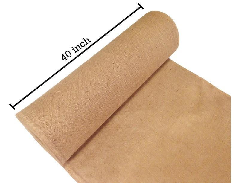 Burlap Fabric Roll for Garden, Yard, Wedding, Craft, Decorating
