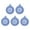 Blue, variant on Blateno 5 Pack Hair Catcher Shower Drain Covers To Help Clogs, Protector Silicone Bathtub Hair Stopper Easy to Install and Clean Suit for Bathroom Tub Shower and Sink