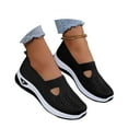 thumbnail image 4 of Women's Autumn Winter Bow On Flat Lined Comfortable Casual Loafers For Daily Walking, 4 of 4