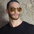 thumbnail image 4 of Lentes de sol Eagle Eyes® Aviator Classic Gold, 4 of 4