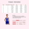 thumbnail image 3 of iiniim Girls Sparkly Rhinestone Tassel Dress Latin Jazz Ballroom Salsa Dance Leotard Fringe Skirted Hot Pink 14, 3 of 7