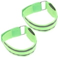 thumbnail image 3 of KAKOWELY armbands for outdoor 2pcs Led Reflective Arm Bands For Outdoor Running High Visibility Safety Straps Lightweight Arm Bands Comfortable Arm Straps For Night Walking, 3 of 5