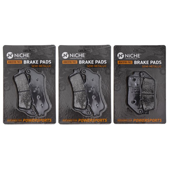 Niche Complete Semi-Metallic Brake Pad Set for Victory Vision Motorcycle MK1002456