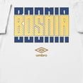 thumbnail image 2 of Umbro Men's Bosnia Stacked Soccer T Shirt (White, S-XXXL), 2 of 4