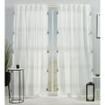thumbnail image 4 of Exclusive Home Curtains Demi Light Filtering Hidden Tab Top Curtain Panel Pair, 54x84, Blue, 4 of 4