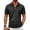 Black #088, variant on Men's Quarter Zip Sweater Cable Knit Pullover Sweaters Classic Long Sleeve Business Casual Polo Sweater