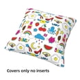 thumbnail image 3 of Throw Pillow Covers, Cute pattern Soft Square Pillow Cases with Invisible Zipper for Couch Bed Sofa, Farmhouse Fall Home Decor 20"x20", 3 of 7