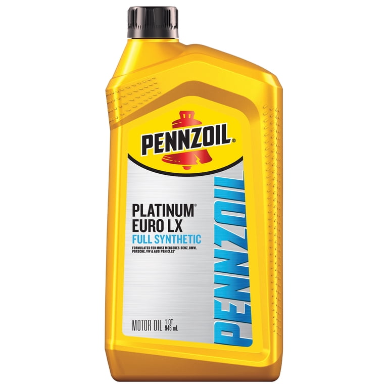Pennzoil Platinum Euro LX Full Synthetic 0W-30 Motor Oil, 1 Quart