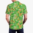thumbnail image 3 of Balery St Patrick's Day6 Printed Men’s Short Sleeve Polo Shirt, Midweight Men's Shirt,Golf Polo shirts -Small, 3 of 8