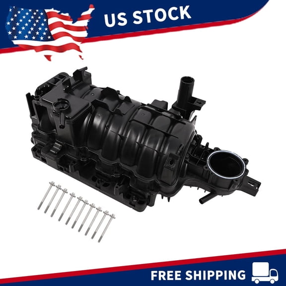 Intake Manifold for Dodge Ram & Chrysler Aspen & Ram 2009-2021 Manifold 5.7L Hemi V8 Black 1x 68194114AC
