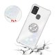 thumbnail image 5 of Funda para Samsung Galaxy A21S con Brillo Líquido Flotante, Purpurina, Parachoques y Anillo Giratorio Soporte, 5 of 5