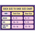 thumbnail image 3 of Yacht & Smith King Size Cotton Diabetic Crew & Ankle Socks, Big & Tall Mens Diabetes Sock, Bulk Value Pack, 3 of 3