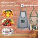 thumbnail image 5 of Bolsas de malla de almacenamiento colgantes portátiles para alimentos, frutas y verduras, 5 of 5