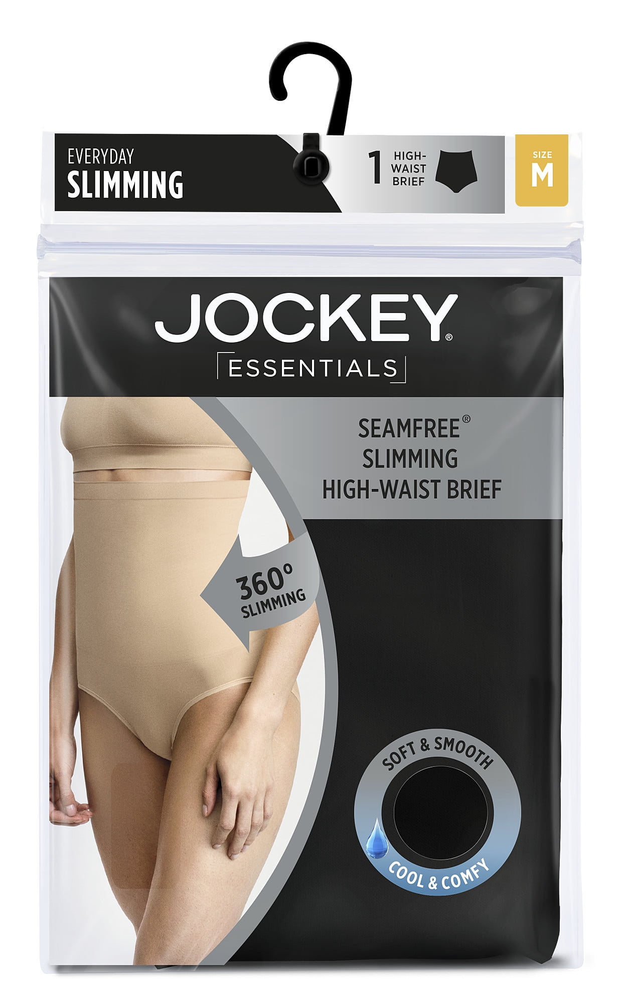 Jockey Essentials Women's Slimming Short, Cooling Shapewear, Body