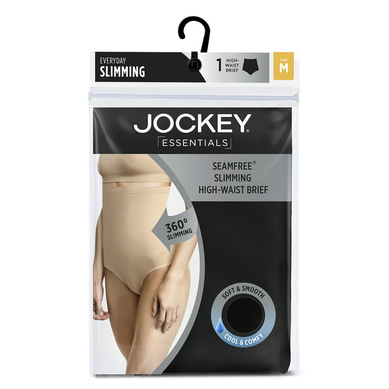 Jockey Essentials Women's Slimming Brief Bodysuit, Seamfree