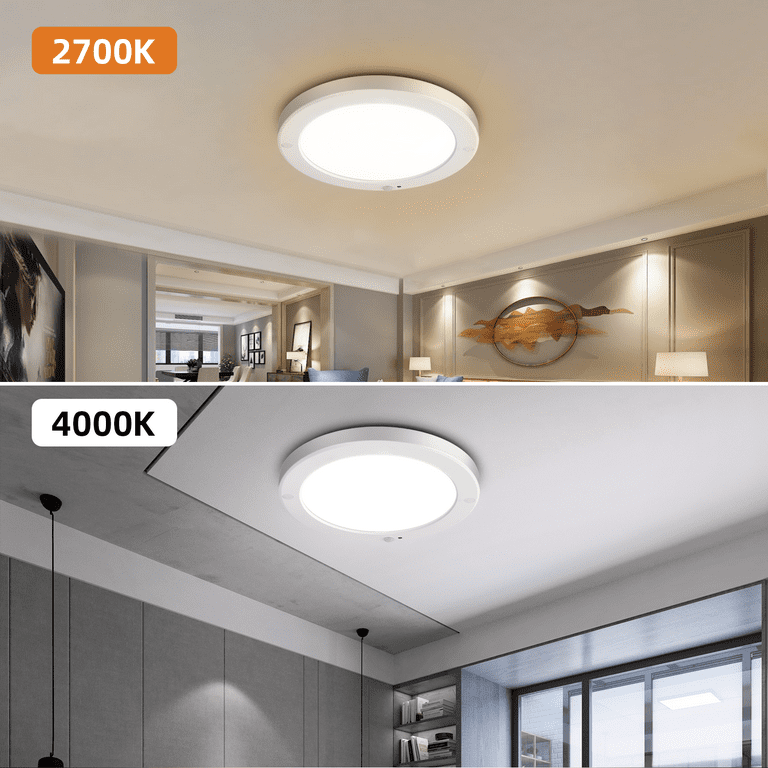 Depuley 4.72 LED Ceiling Light Fixture for Closet Bathroom Dinning Laundry  Room 12W Flush Mount Ceiling Lamp Downlight 5000K Cool White