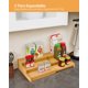 thumbnail image 3 of Spice Rack Organizer 3 Tier Expandable Bamboo for Kitchen Cabinet Cupboard Pantry, 3 of 7