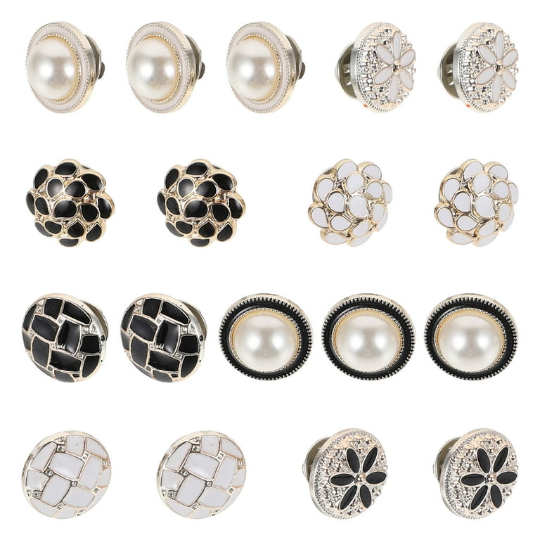 20pcs Clothing Replacement Buttons Stylish Coat Buttons Clothes DIY Buttons, Size: 1.5X1.8X1.8CM