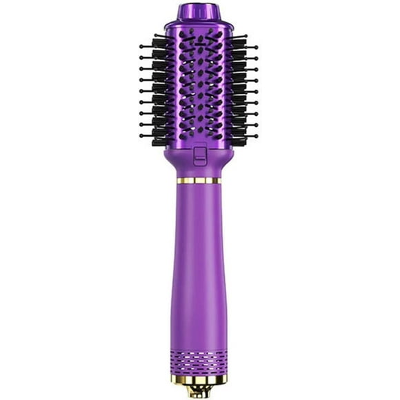 Professional 1000W 3 in 1 Hot Air Hair Curler One Step Curling Iron Electric Styling Tool (Color : Purple, Size : One size)