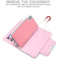 thumbnail image 2 of iphone 6 plus leather wallet case wide buckle separable pink case, 2 of 7