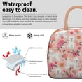 thumbnail image 2 of Animal Paw Pattern Lunch Bag, Adorable Dog Lover Gift Tote with Artistic Dog Print for Work or Short Distance Travel, 2 of 5