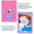 thumbnail image 3 of Mignova for New iPad 7th Generation 10.2" 2019 / iPad 10.2 Case, Hybrid Rugged Heavy Duty Defender Shockproof Protective with Built-in Kickstand for Apple iPad 10.2 Inch 2019 (Rose Red/Blue), 3 of 7