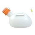 thumbnail image 2 of Botella de orinal portátil para hombres, olla de colección de orinal, sin derrames, a prueba de fugas, botella para orinar para conducir al aire libre 2000ml, 2 of 8