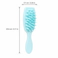 thumbnail image 2 of Scalp Massage Shampoo Brush, Silicone Large Tapered Bristles Long Handle Blue 1 Pack, Shower Hair Scrubber for All Hair Types, Gently Clean Scalp Unclog Follicles Reduce Hair Loss Promote Blood Circu, 2 of 4