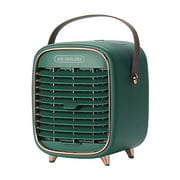Air fan and air Cooling Conditioner Misting Fan Humidifier - Green B, 9.3x14.2x19.1cm