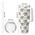thumbnail image 4 of Pofeuu Indian Elephant Print 40oz Ice Bully With Handle And Straw Stainless Steel Vacuum Insulated Cup And 2 In 1 Straw Lid, 4 of 8
