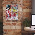 thumbnail image 5 of Epic Graffiti 'Breakfast at Tiffany's 2' by David Drioton, Giclee Canvas Wall Art, 12"x16", 5 of 8