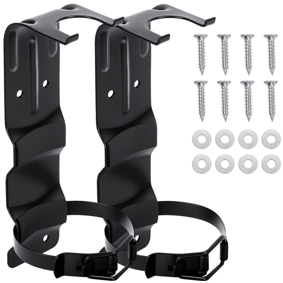 EBaokuup 2 Pack 2.5 LB Fire Extinguisher Brackets, Heavy Duty Wall Mount Holders