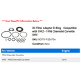 thumbnail image 2 of Oil Filter Adapter O-Ring - Compatible with 1992 - 1996 Chevy Corvette OHV 1993 1994 1995, 2 of 2