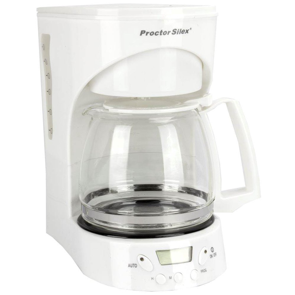 New Proctor Silex 43571Y Programmable 12cup Automatic Drip Coffee