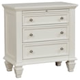 thumbnail image 5 of Sandy Beach 4-piece Eastern King Bedroom Set Cream White, 5 of 17