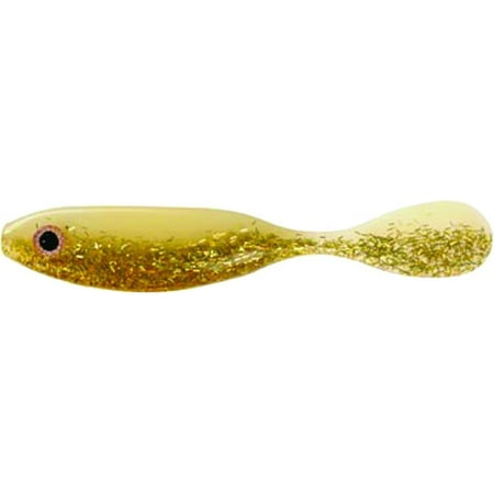 DOA Fishing Lure 14309 C.A.L. Airhead Swimbait 5 Glow/Gold Rush Belly