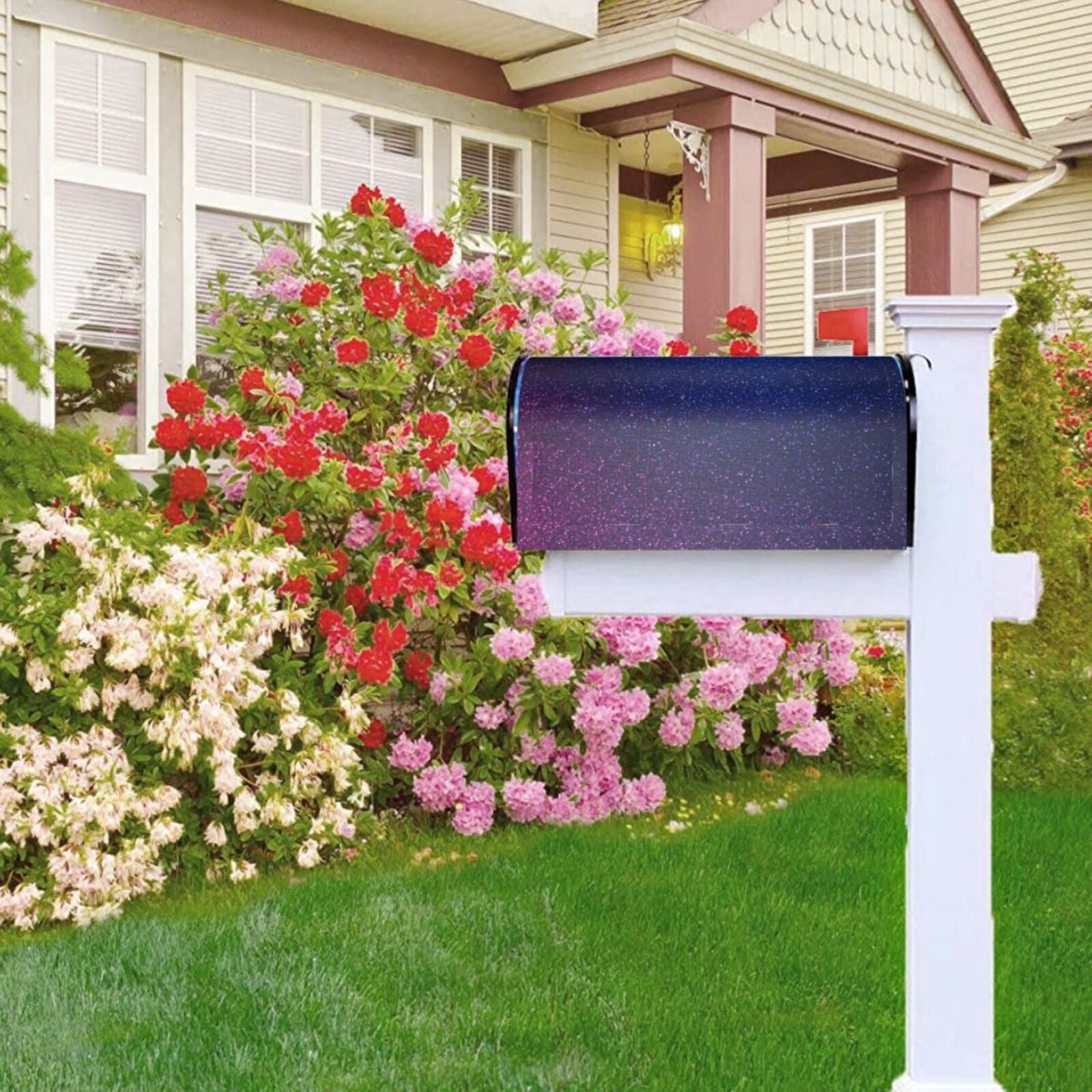 Kdxio Magnetic Mailbox Cover 21x18 in Mailbox Cover Outdoor Decoration Holiday Mailbox Covers for Home Garden Yard-21x18 in