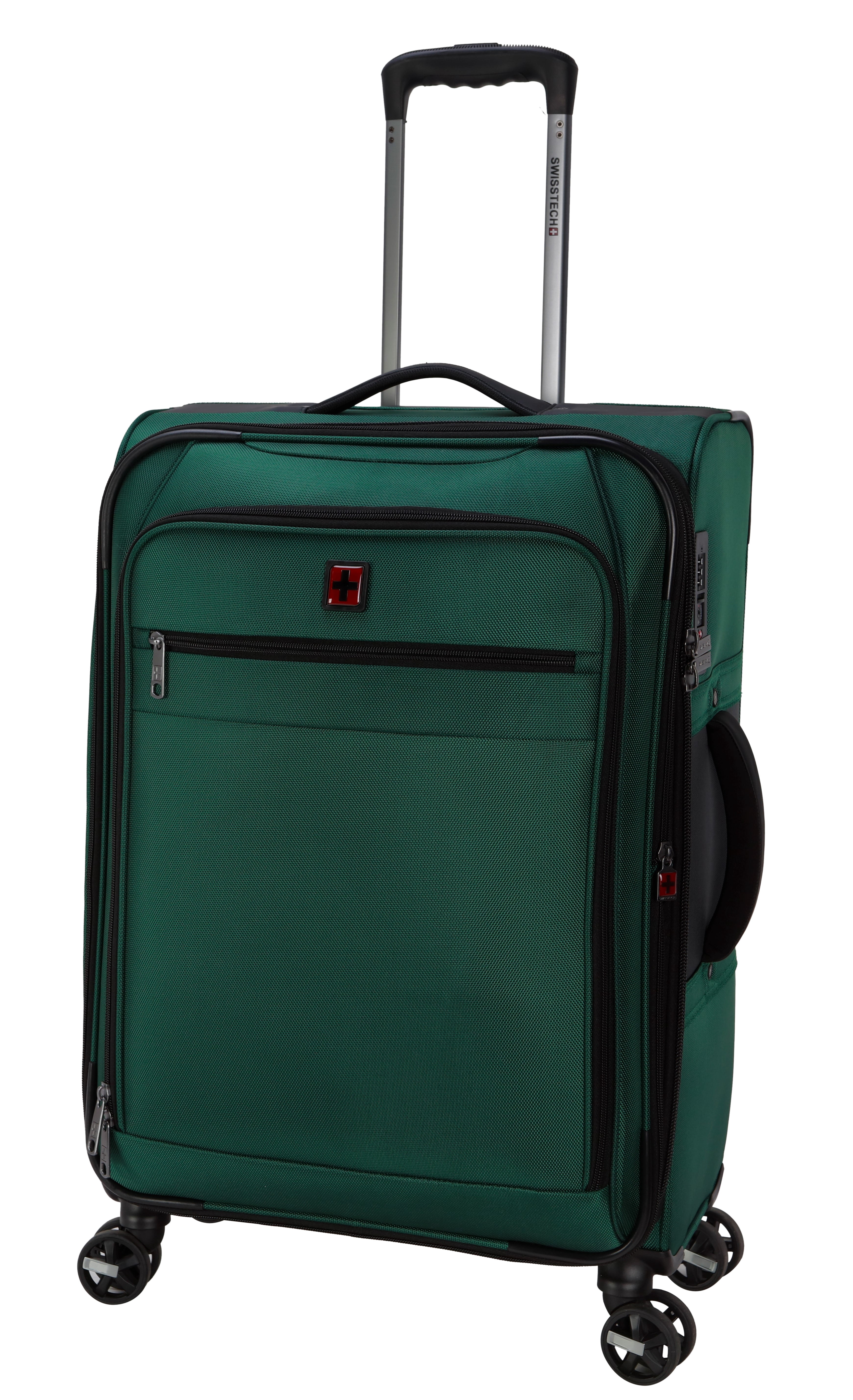 Swiss Tech 28" Softside Checked Luggage, Green