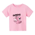 thumbnail image 2 of Camiseta de anime kawaii stitch para niños, camisetas de verano para niños, camisetas casuales de múltiples dibujos animados para niñas, camisetas de manga corta, 2 of 4