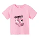 thumbnail image 2 of Camiseta de anime kawaii stitch para niños, camisetas de verano para niños, camisetas casuales de múltiples dibujos animados para niñas, camisetas de manga corta, 2 of 5