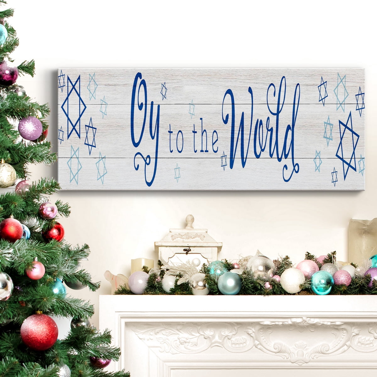 Oy to the World Premium Gallery Wrapped Canvas - Ready to Hang