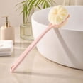 thumbnail image 6 of TACILIP Bathroom Supplies, 1PC Long Handle Shower Brush Double Sided Bristle Bath Tool Back Washing Aid For Bathroom Bathing Household Daily Bathroom Washing Home Bath Supply, Womens Gifts, 6 of 8